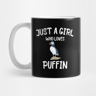 Just A Who Loves Puffins Seabird Birds Mug